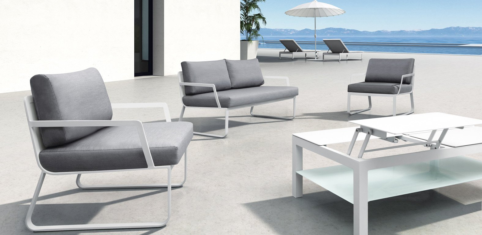 Lees meer over het artikel Aluminium Loungeset Salerno