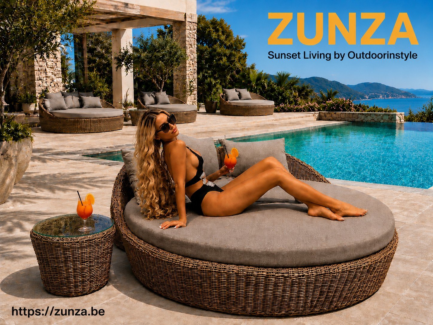 Tuinmeubels Outlet BERTEM | Luxe Tuinmeubelen | Zunza Tuinmeubels Outlet BERTEM met luxe tuinmeubelen en hoge kortingen van Zunza